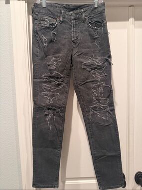 American Eagle Airflex+ Patches Skinny Jean